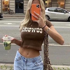 Brandy Melville Cowgirl Tee